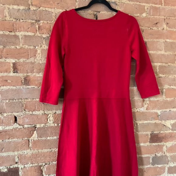 Ann Taylor Red Dress Size Small - Picture 2 of 3